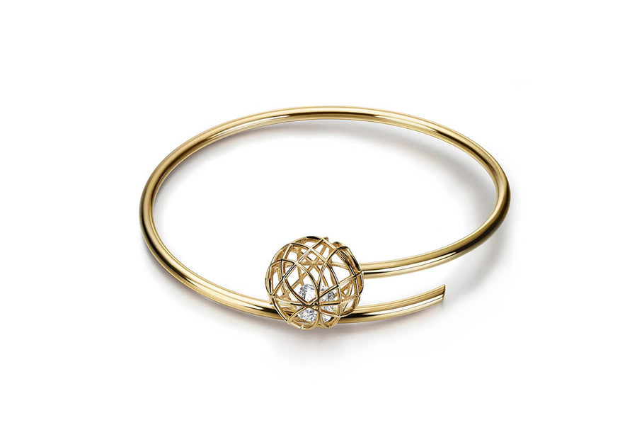 NIDO Yellow Gold Bangle